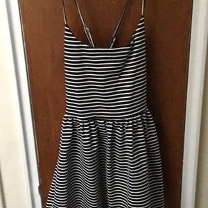 Guess Black and White Dress
